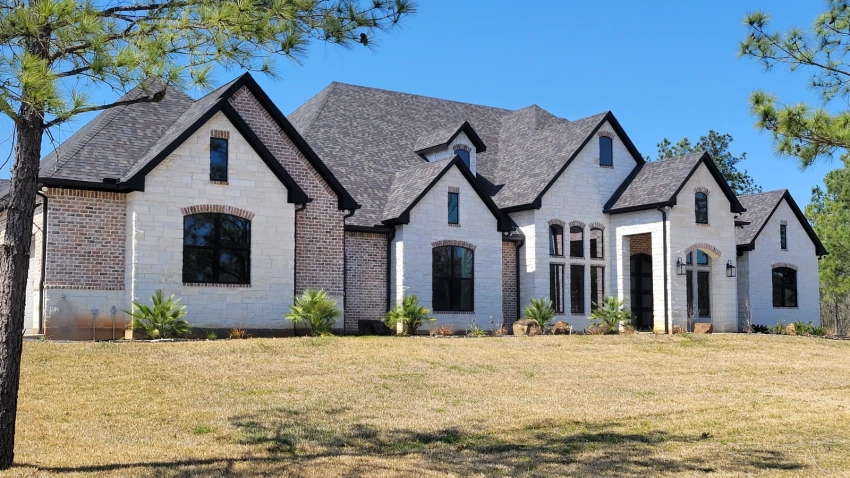 Brick Front Elevation