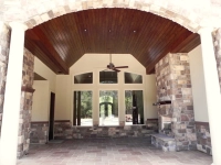Arched Porch Opening