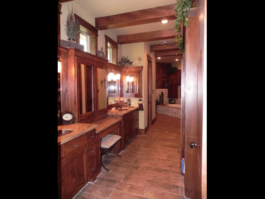 Rustic Master Bath