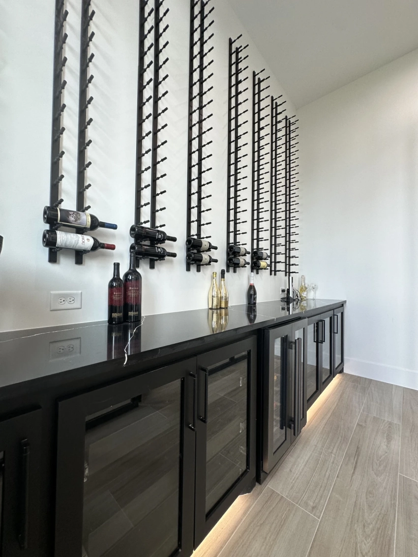 Wine rm racks