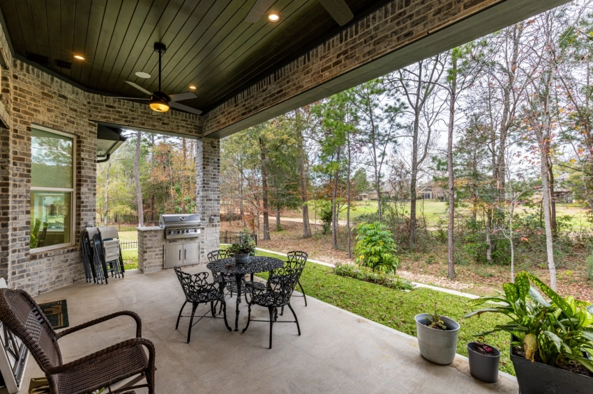 Rear Porch - Golf Course