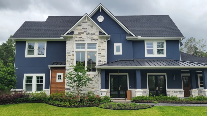 Transitional Front Elevation